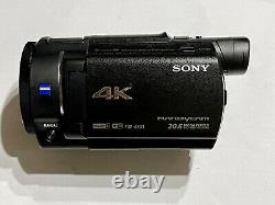 Sony Handycam Fdr-ax33 Enregistreur De Caméra Vidéo Numérique 4k Demo Unit Pls Lire