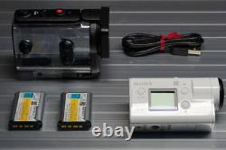 Sony Hdr-as300 Action Cam Digital Hd Enregistreur De Caméra Vidéo Étanche Blanc Utilisé