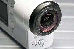 Sony Hdr-as300 Action Cam Digital Hd Enregistreur De Caméra Vidéo Étanche Blanc Utilisé