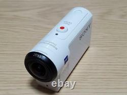 Sony Hdr-as300 Enregistreur De Caméra Vidéo Numérique Hd Action Cam Domest Blanc Testé