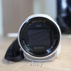 Sony Hdr-cx670 Enregistreur Numérique Hd Handy De Caméra Vidéo Blanc Du Japon