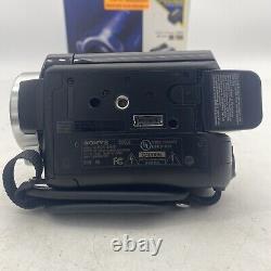 Sony Hdr-sr10 Handycam 40gb Digital Hd Caméra Vidéo Enregistreur Avec Accessoires