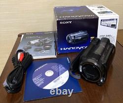 Sony Hdr-xr520v Handycam Numérique Hd Caméra Vidéo Enregistreur Noir 240ghdd
