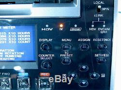 Sony Hvr-1500 Enregistreur Vidéo Hd Numérique Avec Hd-sdi Outut Option Heures Bas
