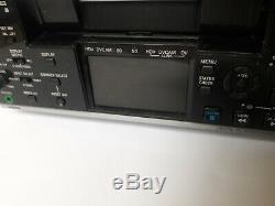 Sony Hvr-hd 1080i M25j DV Enregistreur Numérique Platine Cassette 25x10 Drum Hrs Seulement