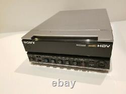 Sony Hvr-m15au Ntsc/pal 1080i Hdv Dvcam DV Digital Video Player Enregistreur