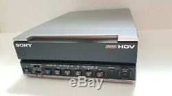 Sony Hvr-m15u Ntsc / Pal Hdv 1080i Dvcam DV Enregistreur Vidéo Numérique 21x10 Heures De Batterie