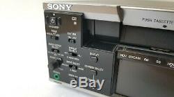 Sony Hvr-m25u Video Cassette Recorder Hd Numérique Hdmi 0x10 Drum Heures