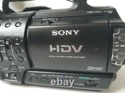 Sony Hvr-z1u Hdv 1080i Mini DV Digital Video Camera Recorder Haute Définition