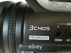 Sony Hvr-z5u Digital Hdv Video Camera Recorder Mini DV 20x Zoom Optique