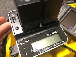 Sony Hxr-mc1 Numérique Hd Video Camera Recorder Complète Du Système Mint Etat Propre