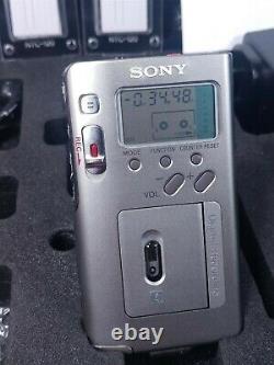Sony Nt2 Scoopman Digital Micro Dat Handheld Recorder Dictation Cassette W Video