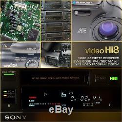 Sony Video8 Recorder Ev-s550e Numérique Pcm-stéréo Mit 1 Jahr Gewährleistung