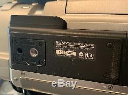 Sony (dcr-vx2000e) Caméscope Numérique En Argent Made In Japan