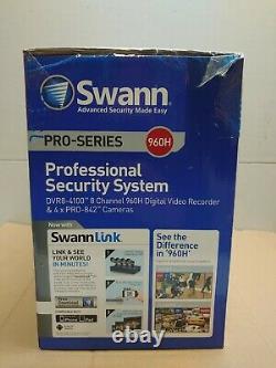Swann 960h Sécurité Professionnelle 8 Channel Enregistreur Vidéo Numérique 4 X Caméras