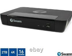 Swann Digital Ip Nvr 8580 16 Channel Network Vidéo Enregistreur Cctv 4k Ultra Hd 2tb