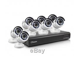 Swann Dvr8-4500 Enregistreur Vidéo Numérique 1080p 8 Canaux Avec 8 Caméras Pro-t855