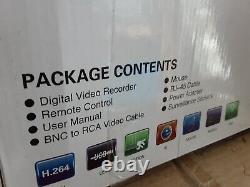 Système d'enregistreur vidéo numérique en réseau à 8 canaux H.264 DVR