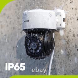 Système de caméra CCTV Sannce Pan Tilt 1080p 8ch enregistrement vidéo DVR AI détection humaine