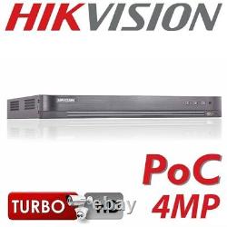 Système de sécurité CCTV HDTVI Hikvision DVR Turbo 5MP HD iDS-720HQHI 4-8-16 canaux.