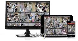 Système de vidéosurveillance numérique Optio DVR XVR CCTV 4K 8MP Enregistreur vidéo numérique 16 canaux HDMI BNC UK