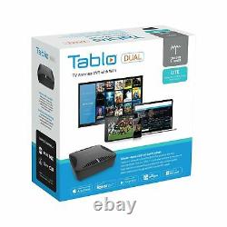 Tablo Tdns2b01cn Dual Lite Digital Video Recorder Wifi Live Tv Streaming Noir