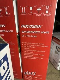 Technologie numérique authentique HIKVISION DS-7700 Série ENREGISTREUR VIDÉO RÉSEAU NVR