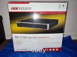 Technologie numérique authentique HIKVISION DS-7700 Series NETWORK VIDEO RECORDER NVR