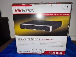 Technologie numérique authentique HIKVISION DS-7700 Series NETWORK VIDEO RECORDER NVR