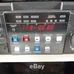 Testé Enregistreur Sur Cassette Vidéo Jvc Br-d85u Composant Vtr De L'éditeur Digital S 422