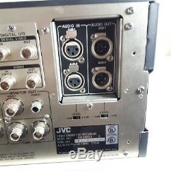 Testé Enregistreur Sur Cassette Vidéo Jvc Br-d85u Composant Vtr De L'éditeur Digital S 422