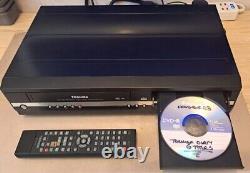 Toshiba DVR17KTB VHS DVD Recorder Copie VHS vers DVD Télécommande Originale et Guide de Configuration