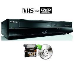 Toshiba DVR19DT Enregistreur DVD VHS Combo Copie VHS sur DVD