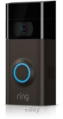 Video Ring 2 Sonnette 8vr1s7-0eu0 1080p Vidéo Batterie Rechargeable Alexa Support
