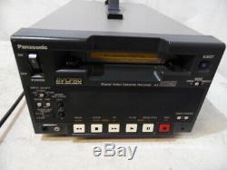 Vtg Panasonic Aj-d230h Dvcpro Digital Video Cassette Recorder Japon