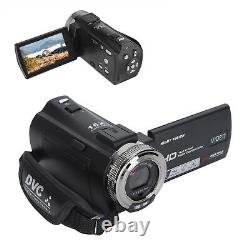 ranslate into French: Caméra vidéo Caméscope Full HD 1080P 30MP Enregistreur d'appareil photo numérique 3.0 pouces T